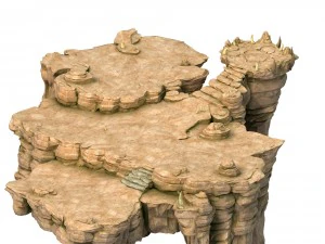 forgotten tribe - terrain 3D Model