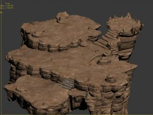 forgotten tribe - terrain 3D Model