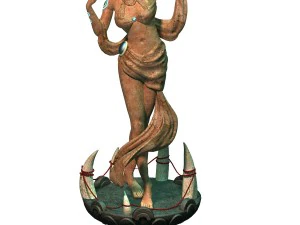 forget tribe - harvest goddess stone carving 3D Model