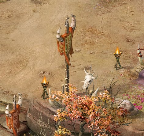 forgotten tribe - banner Modèle 3D .c4d .max .obj .3ds .fbx .stl .blend 