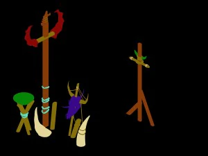 forgotten tribe - banner 3D Model