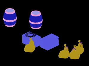 forgotten tribe - debris 3D Model