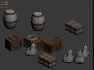 forgotten tribe - debris 3D Model