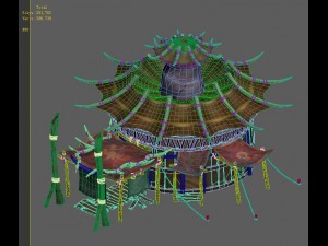 forgotten tribe - tent 02 3Dモデル