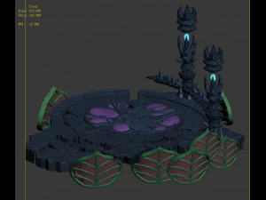 dark jungle 3D Model