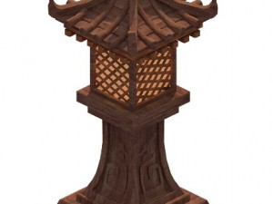 garden - street light 3D 모델