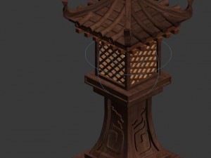 garden - street light 3D 모델