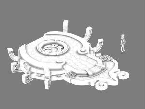 gang - entrance base 01 3D Model