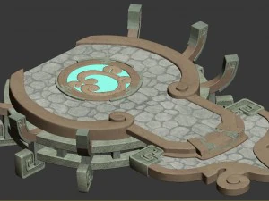 gang - entrance base 01 3D Model