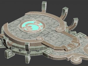 gang - entrance base 01 3D Модель