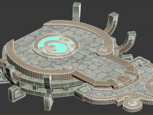 gang - entrance base 01 3D Model
