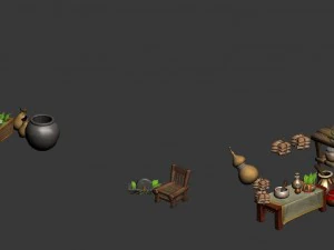 city - drugstore - props 61 3D Model