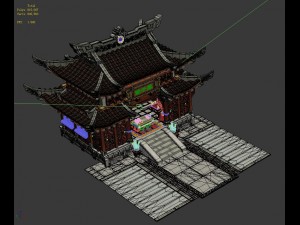 ancient capital architecture - imperial college Model 3D