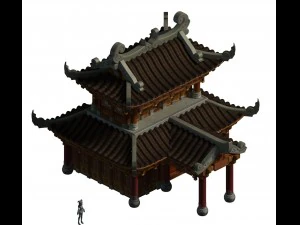 oude hoofdstad architectuur - hoofdstad premier 3D Model