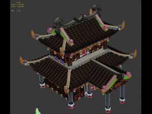 ancient capital architecture - capital city prime minister 3D 模型