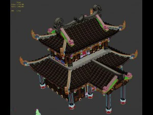 ancient capital architecture - capital city prime minister 3D Model