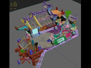 jiaxing city - blacksmith shop 3D Model