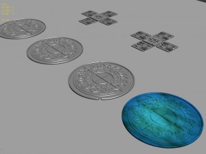 lei fengta - the second floor of the surface pattern 3D Model
