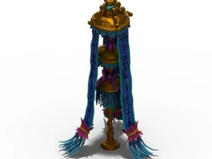 lee pagoda - the second floor - banner 3D Model