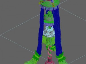 lee pagoda - the second floor - banner 3D 모델