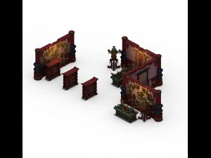 lei fengta - partition - debris 3D Model