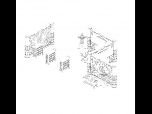 lei fengta - partition - debris 3D Model
