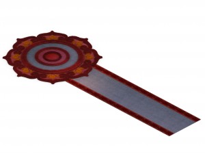 pagoda - lotus - carpet 3D Model