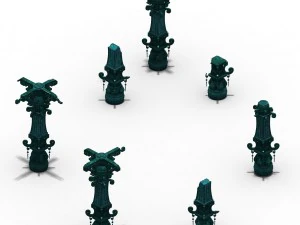 lei fengta - the sixth floor partition wall 3D Model