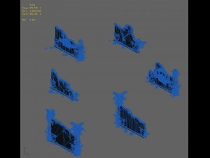 leifeng tower - the sixth floor partition 02 Modelo 3D
