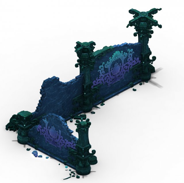 leifeng tower - the sixth floor partition 03 Modello 3D .c4d .max .obj .3ds .fbx .stl .blend 