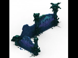 leifeng tower - the sixth floor partition 03 3D Model