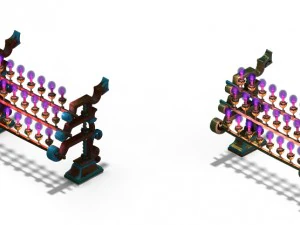 lei fengta - sixth floor candle holder 3D Model