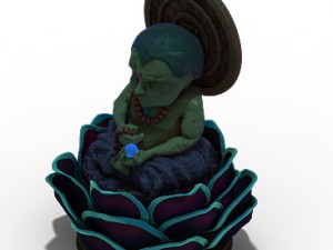 leifeng tower - the sixth floor of the small buddha 3D Модель