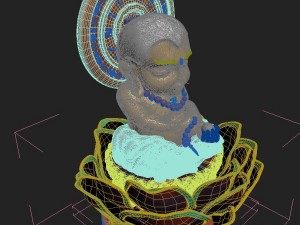 leifeng tower - the sixth floor of the small buddha 3D Модель