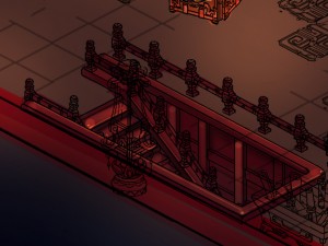 lei pagoda - stairs 3D 모델