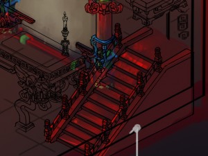 lee pagoda - stairs 02 3D 模型