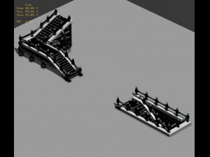 lei pagoda - stairs 07 3Dモデル