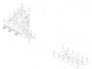 lei pagoda - stairs 07 3D Model