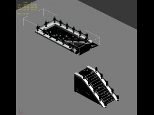 pagoda - stairs 09 3D Model