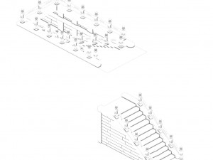 pagoda - stairs 09 3D Model