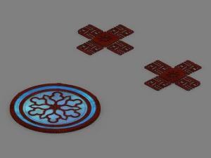 lei fengta - the third floor of the surface jade plate 3D Model