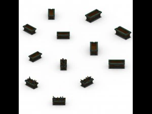 lee pagoda - book 3D Model