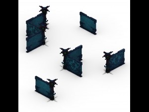 lei fengta - fifth floor partition wall 3D Модель