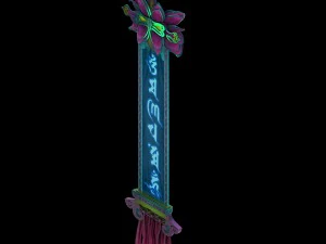 lei fengta - fifth floor debris - curtains 3D Model