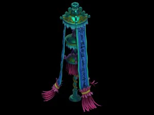 lee pagoda - fifth floor debris - banner 3D Model