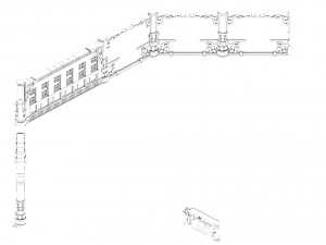 lei fengta - the first floor of the wall - debris Modelo 3D