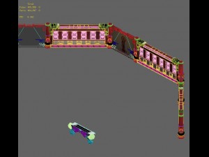 lei fengta - the first floor of the wall - debris Modelo 3D