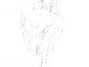white camel mountain - platform front surface 3D Model
