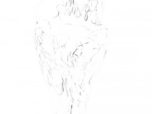 white camel mountain - platform front surface 3D Model