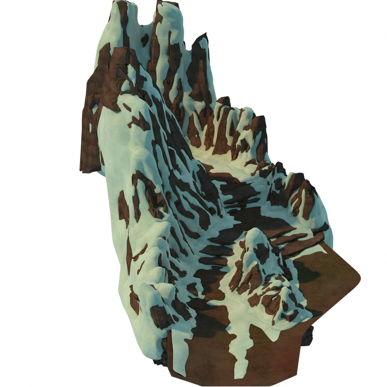 white camel hill - small diameter surface 3D Model .c4d .max .obj .3ds .fbx .stl .blend 